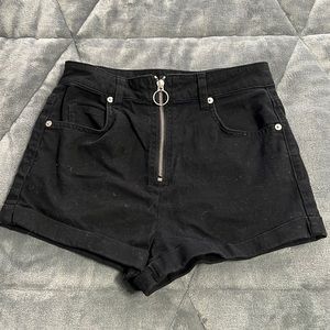 Forever 21 Zippered Front Shorts